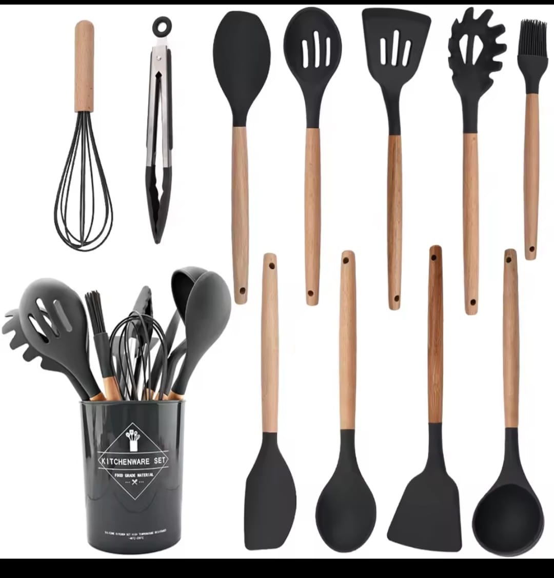 silicone utensils set