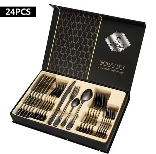 stainless steel cutlery set